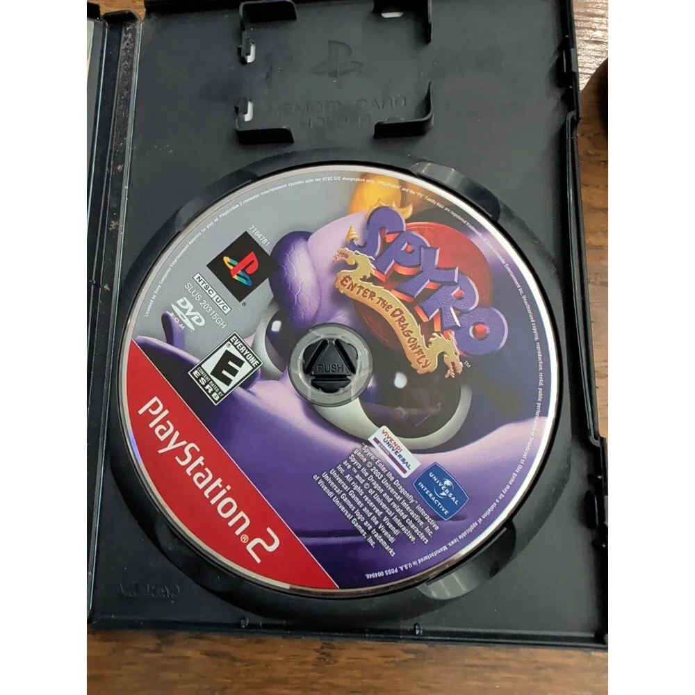 Spyro Enter the Dragonfly (Sony PlayStation 2, 2002) Greatest Hits PS2  CIB